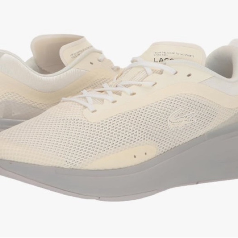 Lacoste Men's Neo Run Evo 223 1 SMA Sneaker Size 11 Like New Condition